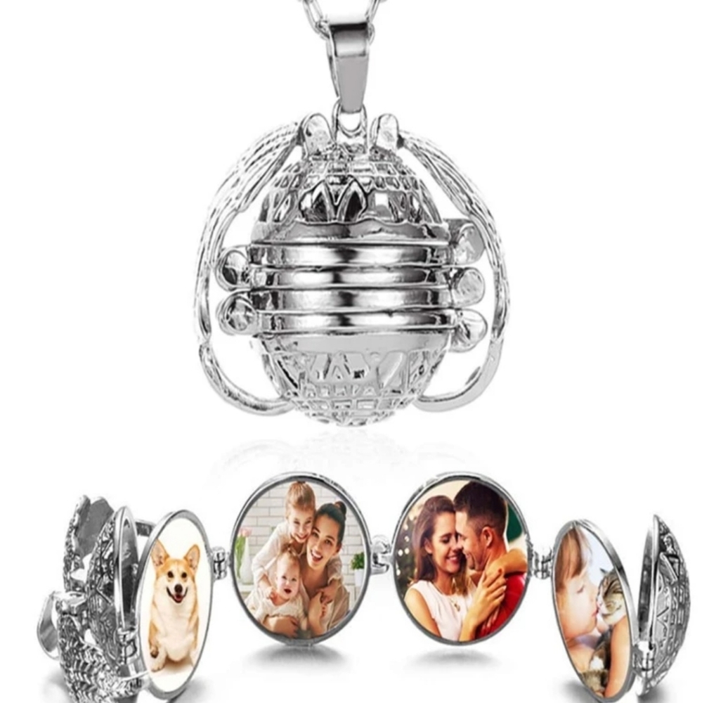 *Madison* Picture Locket Necklace - Picture 4 of 4